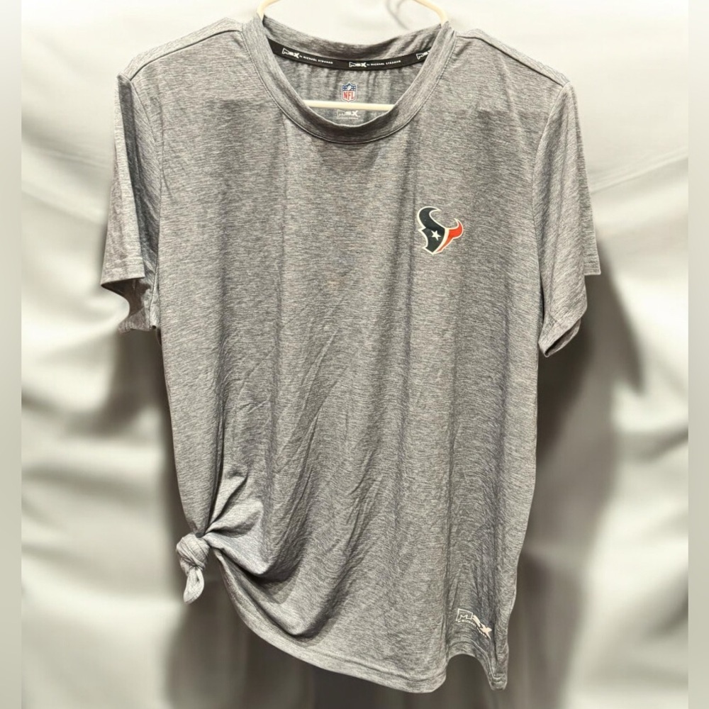 Team apparel Houston Texans Gray T-Shirt XL NEW WITH TAGS